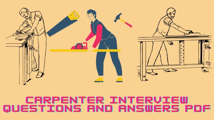 Carpentry exam questions and answers pdf