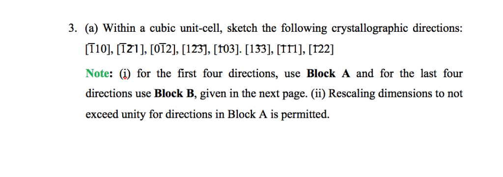 Within a cubic unit cell sketch the following directions