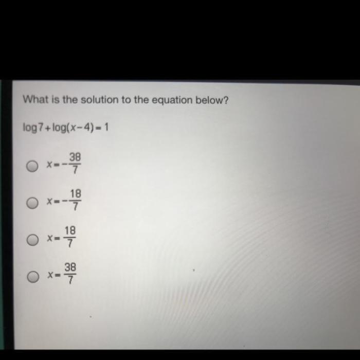 What is the solution to the equation below mc010-1.jpg